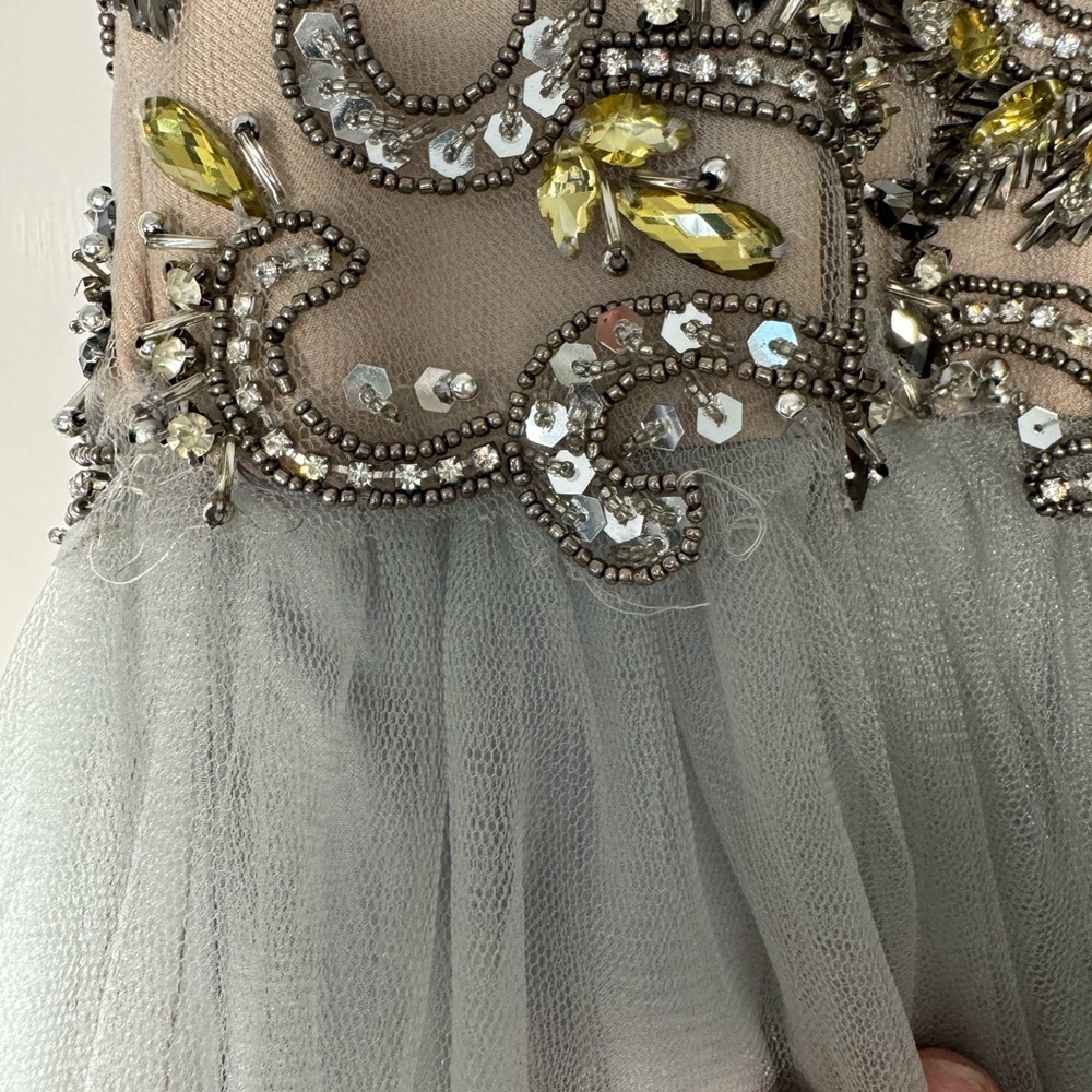 Terani Couture Strapless Gown -4 - Picture 5 of 8